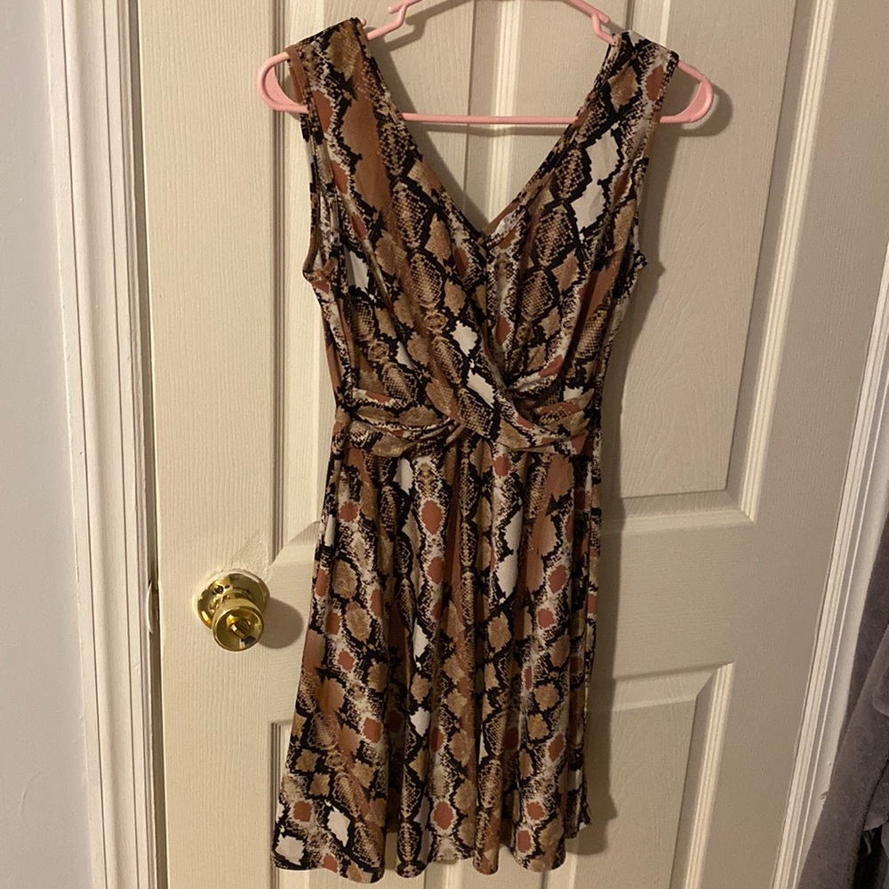 Snakeskin Dress